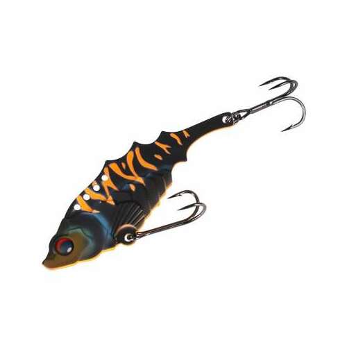 Mikado Cicada M-Vib 10g 55mm Mat Black Tiger horgász műcsali - Wobbler