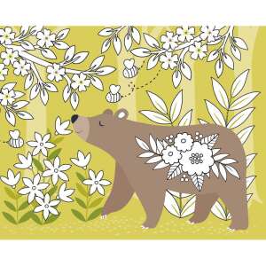 Auzou Elvarázsolt Erdő Akvarell Festőkészlet - 10 db