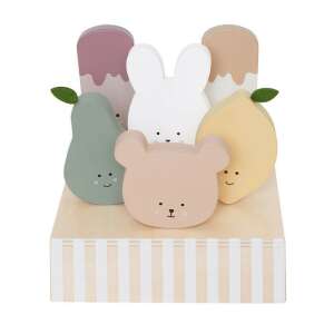 JaBaDaBaDo Állatos Fa Jégkrémszett - 6 db