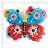Avenir 3D Decoration Butterfly DIY kit assembled, showing dimensions