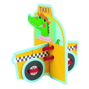 Avenir Little Hands Állatos Városépítő Játékdoboz - 3D Puzzle