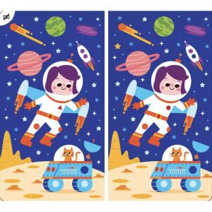 Auzou Űrkaland Letörölhető Fejtörők - 20 db