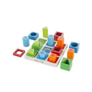 Jucărie de sortare a formelor 3D Melissa & Doug - Jocuri de sortare a formelor