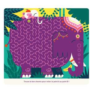 Auzou Világjáró Fejtörők - 20 db Letörölhető Kártya