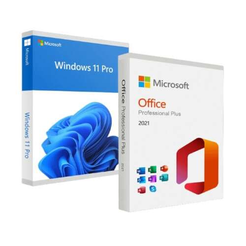 Microsoft Windows 11 Pro és Microsoft Office 2021 Pro Plus szoftvercsomag