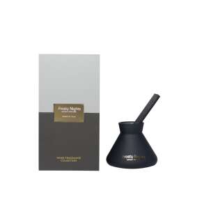 Frosty Nights otthoni illatosító diffúzor, fekete üveg palack pálcikákkal, 260ml - SELOWEI