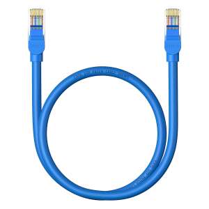 Baseus High Speed Cat 6 RJ-45 Ethernet cable, 1000Mbps, 0.5m, blue - Cable