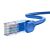 Nahaufnahme des Baseus Cat6 Ethernet Kabel RJ45 Steckers