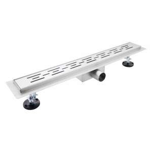 Scurgere de duș Flow din oțel inoxidabil de 80 cm, scurgere liniară, scurgere de baie - Rigole