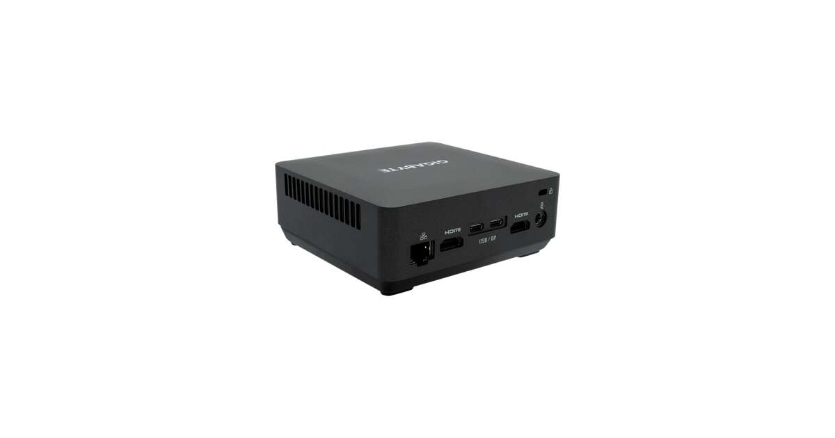Gigabyte pc brix, intel core i3 1315u 4.5ghz, 2xhdmi, displayport (type-c), lan, wifi, bt, 2.5" hdd hely, 6xusb GB-BRI3H-1315 95121600