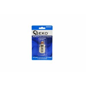 1/4" Quick Release Pneumatic Coupling with Seal, Geko G03421 131331821 - Tool accessories