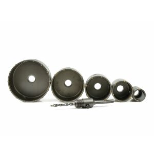 Set carote beton Geko G39980 cu adaptor SDS-Plus - Geko