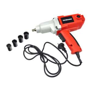 Heidmann H00515 1/2 inch electric impact wrench with 4 sockets - Drill and Screwdriver