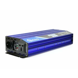 Geko 2000W Pure Sine Wave Power Inverter 12V to 230V - Car inverter