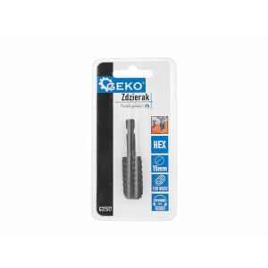 Geko G37517 Half-Round Wood Router Bit - 15 mm HEX Shank 131333340 - Milling Head