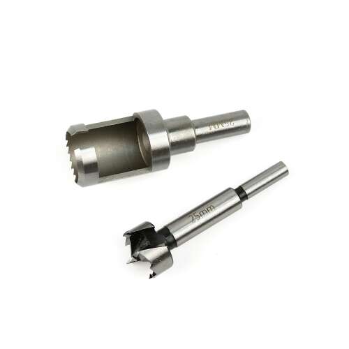 Geko G38124 Wood Auger Bit Set with Knot Cutter, 25 mm