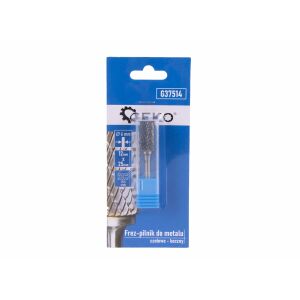 Geko G37514 Tungsten Carbide Metal Cutter 12 x 25 mm with 6 mm Shank 131333337 - Milling Head