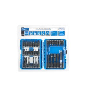 Impact bit set, 33 pieces, Geko G30066 131332973 - Bit head