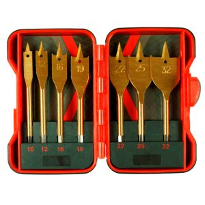 Raider 157794 Flat Wood Drill Bit Set Ø10-32mm 7 pcs 131328318 - Tool