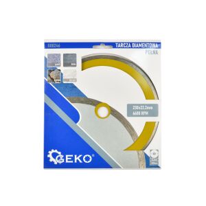 Diamond Cutting Disc, 230 x 22.23 mm, Geko G00246 131329379 - Tool accessories