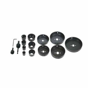 Raider 16-piece Hole Saw Set, various sizes - Hole saw & circular cutter