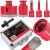 Red Technic diamond core drill set with case and adapter