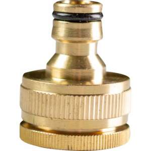 TopGarden 3/4" to 1" Brass Adapter for Garden Hose - Irrigation