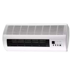 Radiator electric de perete Thira 1000W/2000W, alb, cu afișaj digital și comenzi - Radiatoare electrice