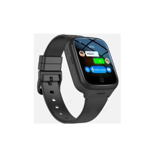SmartWatch pre deti s GPS polohou, 4G sim, tlačidlo RoHS SOS, funkcia telefónu, špecializovaná aplikácia, sledovanie špionáže, história trasy, predná kamera, videohovor, čierna