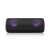 JVC XS-E423B portable Bluetooth speaker with purple LED lights, black
