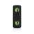 JVC XS-E423B portable Bluetooth speaker with green LED lights, black