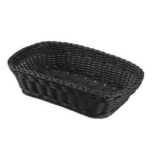 Coș de pâine din răchită negru, Westmark 02036119101, 26,5x19x7 cm - Cutii de depozitare și coșuri