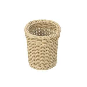 Westmark 02060530101 beige wicker utensil holder, 14x16 cm - Storage Box & Basket