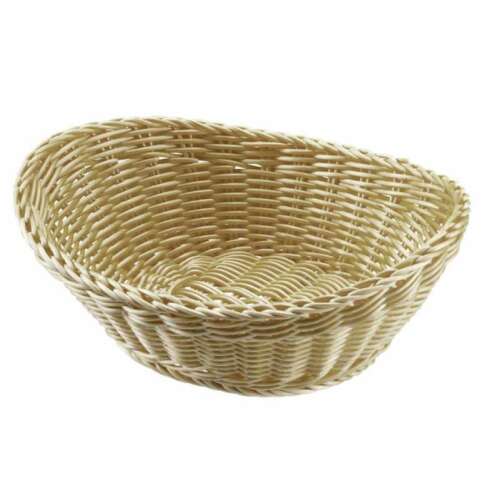 Westmark 02096130101 beige oval wicker basket, 23.5x18x8/6 cm