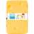 Snips cheese keeper container, yellow, 3 liter, with lid and grid