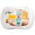 Snips 035002 Cheese Box, 3 liter, with cheese knife, clear plastic container with lid, for storing and serving cheese
