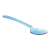 Blue plastic spoon for Snips yogurt and fruit container