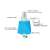 Dafi Flexi 250ml collapsible water bottle in blue