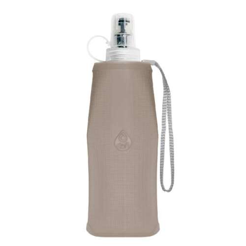 Сгъваема бутилка за вода Dafi Flexi 250 ml, сива