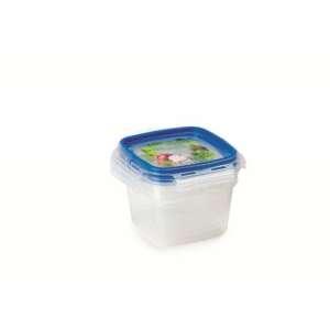 Snips 090003 1 Liter Lebensmittelbehälter, 3er-Set, mikrowellengeeignet, BPA-frei, spülmaschinenfest, stapelbar - Aufbewahrungsboxen für Lebensmittel