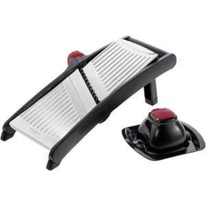 Westmark 11292260 mandoline slicer, black and red, with julienne and slicing blades - Handheld slicer