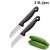 Westmark 1351 kitchen knives, set of 2, with cucumbers