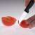 Westmark 1351 kitchen knife used to cut a tomato