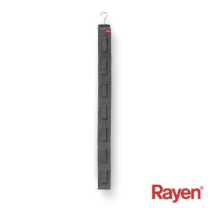 Rayen 2067 door hanger for bags, gray, 5 hooks - Rayen