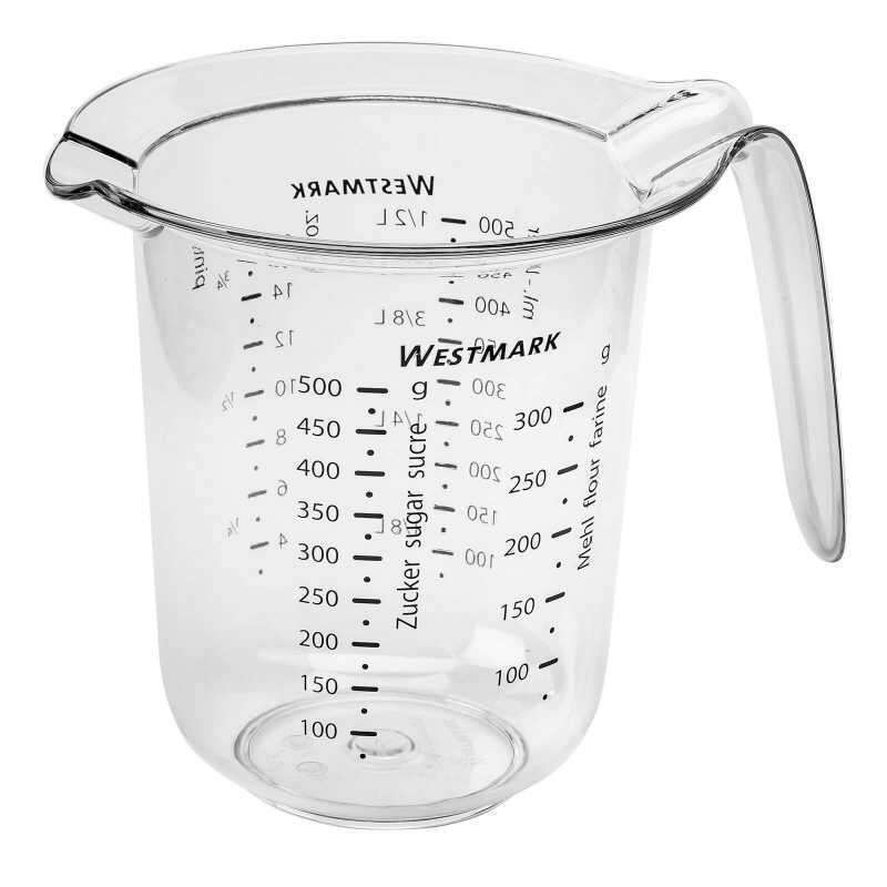 Westmark 30642270 mérőpohár, műanyag, 0,5 liter