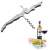 Westmark waiter's corkscrew, stainless steel, professional, wine opener, with bottle of wine, grapes, bread and glass