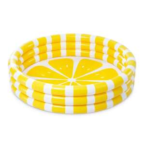 Intex citromos felfújható medence, 147 cm átmérő, 33 cm magas - Medence és strandjáték