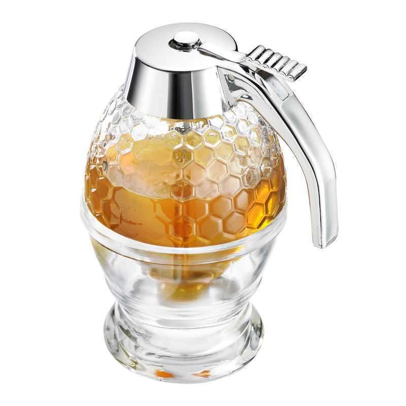 Westmark 65132260 mézadagoló, 200 ml, üveg, Deluxe