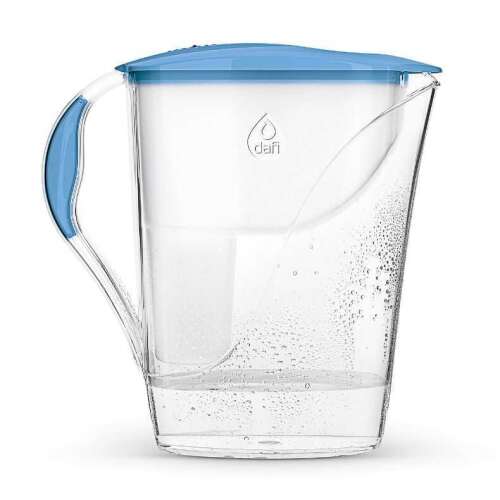 Ulcior cu filtru de apă Dafi Luna cu memento pentru schimbarea manuală a filtrului, 3,3 litri