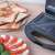 Concept SV3030 sandwich maker, making toasted sandwiches, with tomatoes and salad